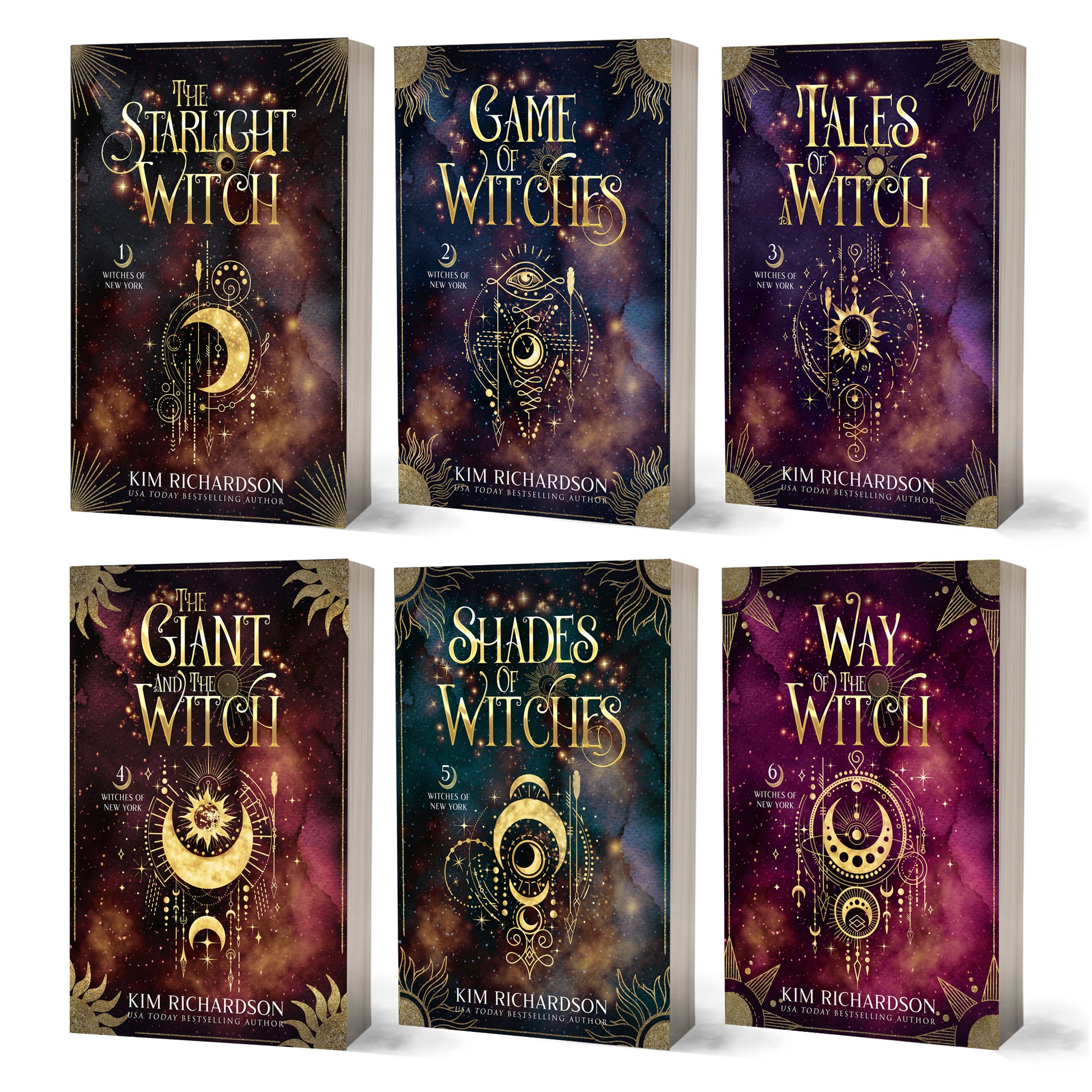 a paperback bundle of witchy books on sale for 30% off